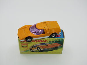 Matchbox Superfast 66B Mazda RX500 LIGHT Orange White Base