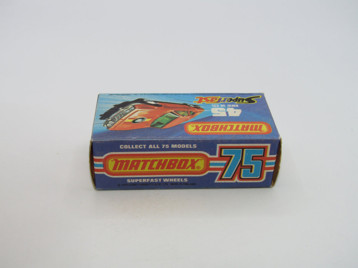 Matchbox Superfast 45B BMW 3.0 CSL Orange SUN Label