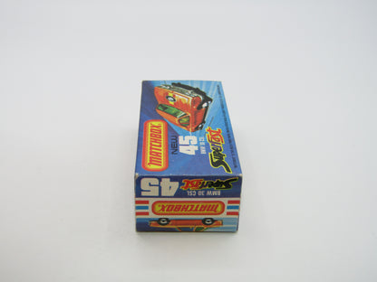 Matchbox Superfast 45B BMW 3.0 CSL PLAIN WHITE Green Tampo Very Rare