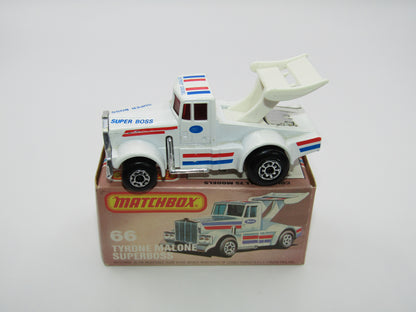 Matchbox Superfast 66D Tyrone Malone Superboss RED WINDOWS