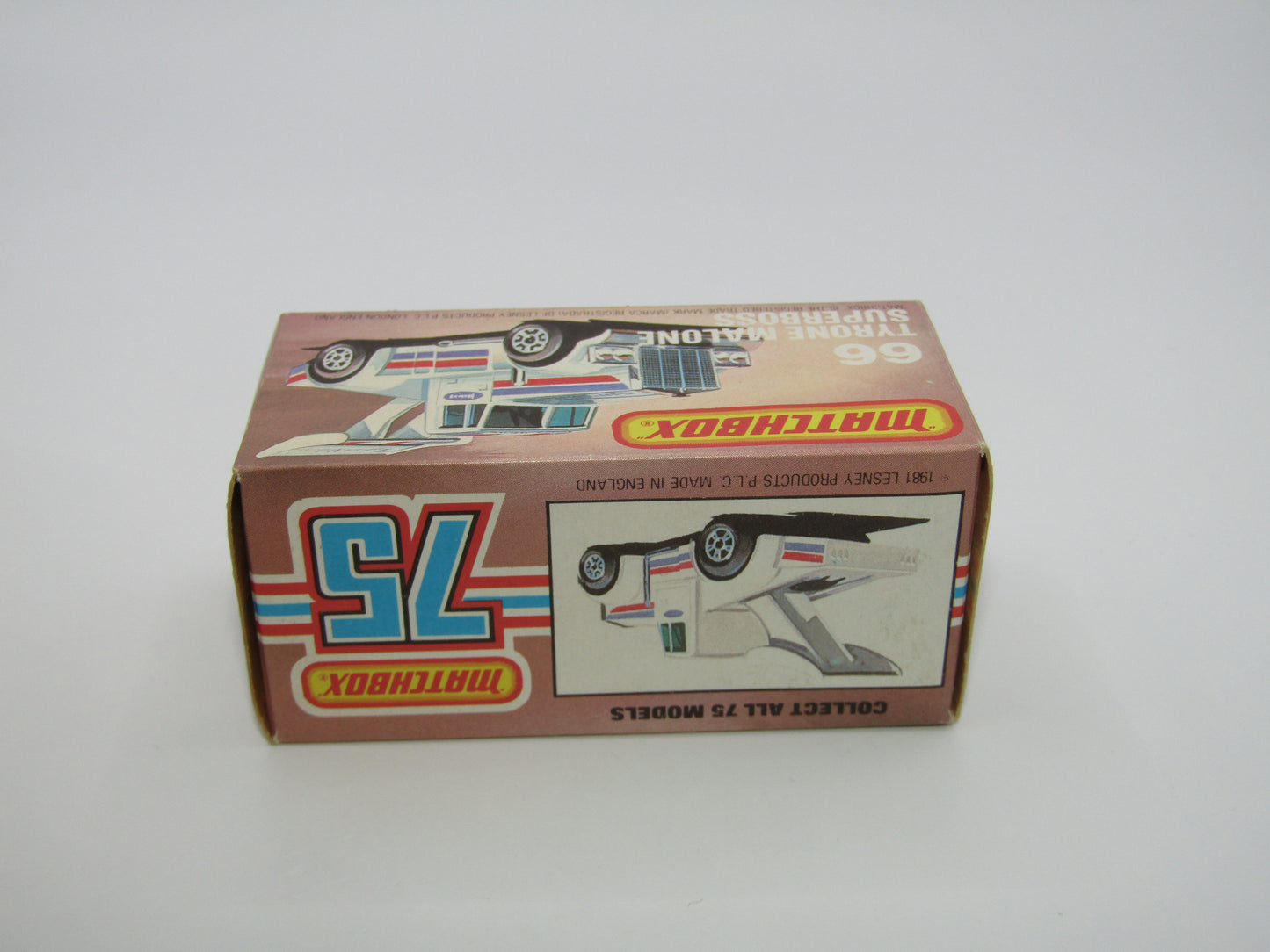 Matchbox Superfast 66D Tyrone Malone Superboss RED WINDOWS