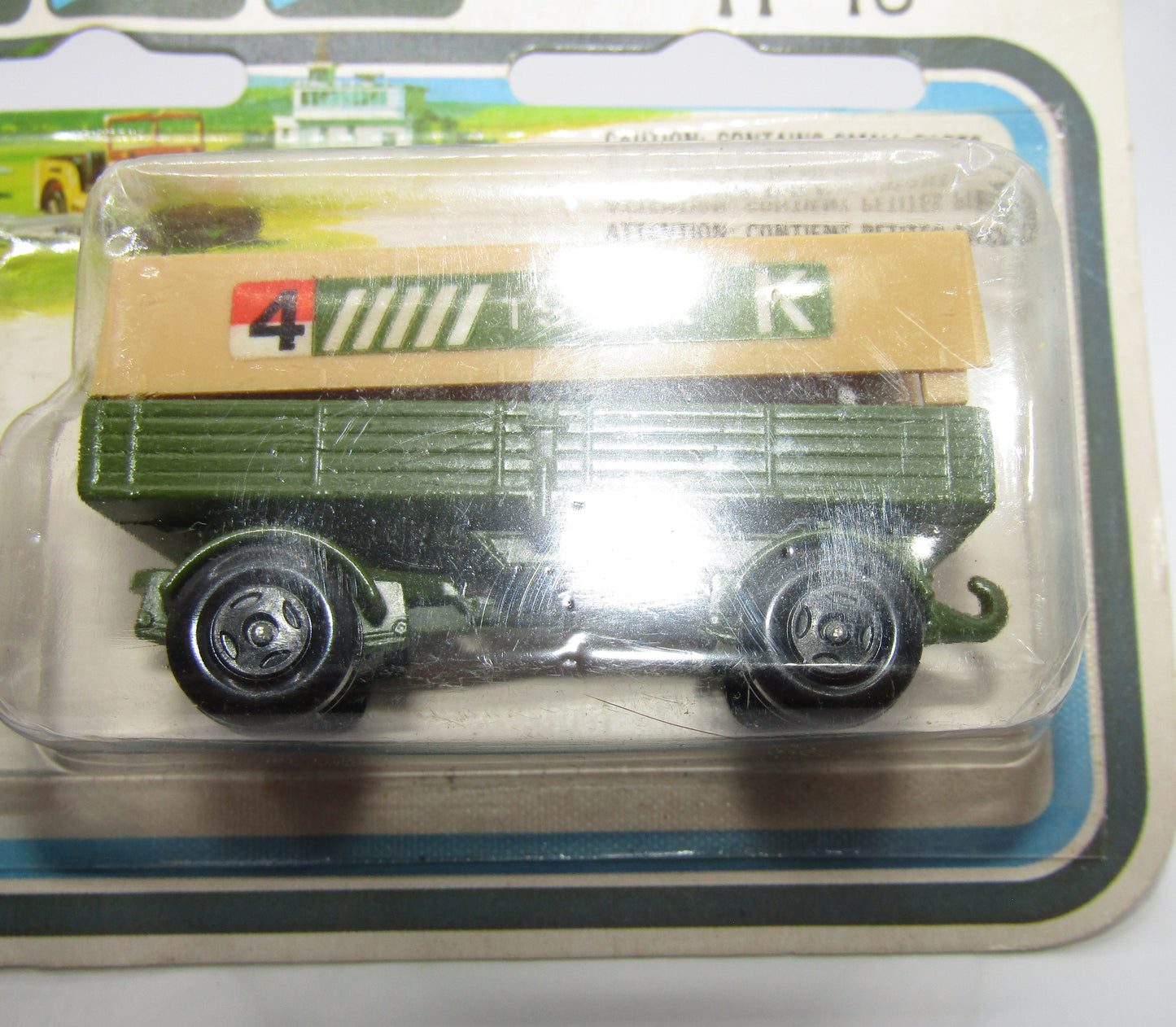 Matchbox Superfast Twin Pack TP-15 Mercedes Truck & Trailer CHROME Wheel