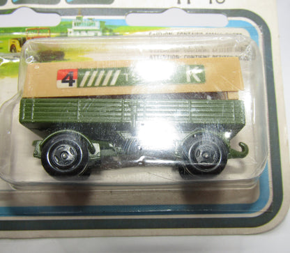 Matchbox Superfast Twin Pack TP-15 Mercedes Truck & Trailer CHROME Wheel