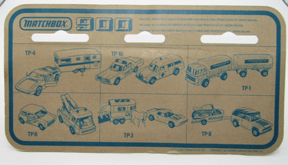Matchbox Superfast Twin Pack TP-15 Mercedes Truck & Trailer CHROME Wheel
