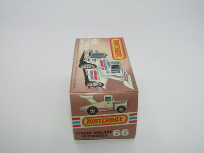 Matchbox Superfast 66D Tyrone Malone Superboss RED WINDOWS