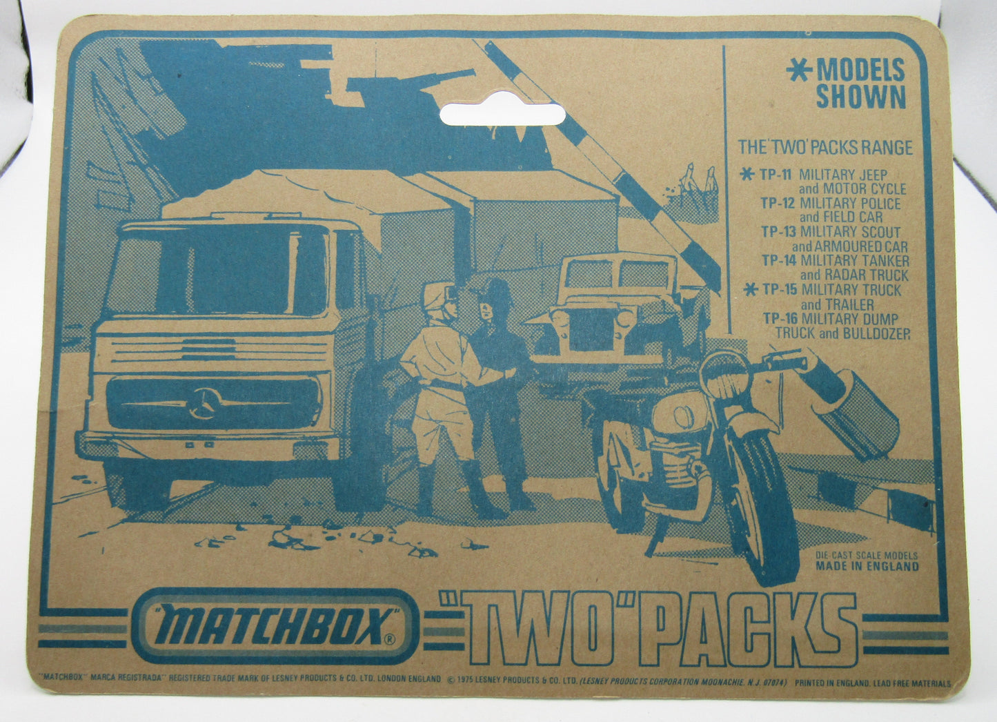 Matchbox Superfast Twin Pack TP-12 Field Car & Dormobile CHROME Wheels