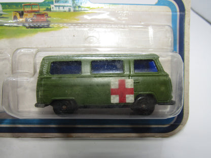 Matchbox Superfast Twin Pack TP-12 Field Car & Dormobile Factory Label Error