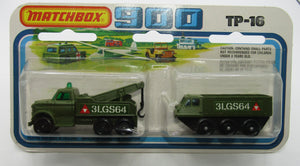 Matchbox Superfast Twin Pack TP-16 Wreck Truck & Alvis Stalwart