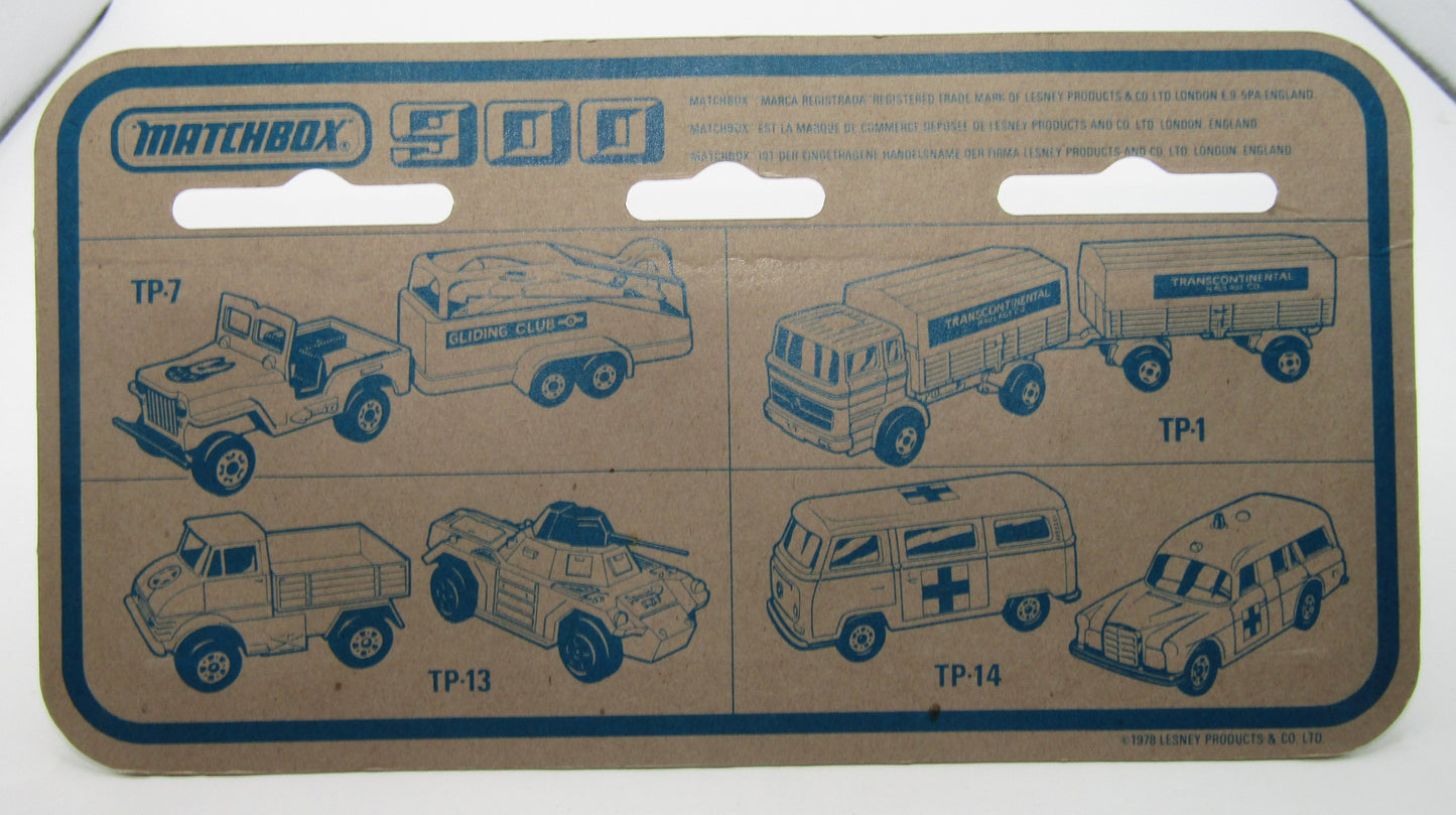 Matchbox Superfast Twin Pack TP-16 Wreck Truck & Alvis Stalwart
