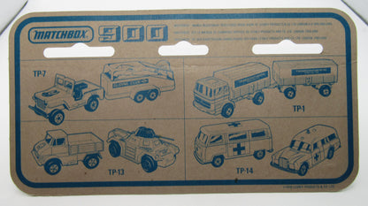 Matchbox Superfast Twin Pack TP-16 Wreck Truck & Alvis Stalwart