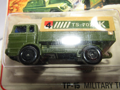 Matchbox Superfast Twin Pack TP-15 Mercedes Truck & Trailer with 5 spoke wheels