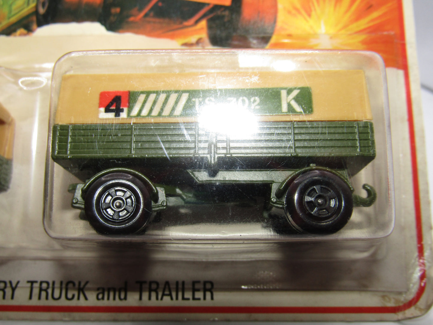Matchbox Superfast Twin Pack TP-15 Mercedes Truck & Trailer with 5 spoke wheels