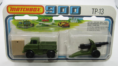 Matchbox Superfast Twin Pack TP-13 Unimog & Gun Pack & Field Gun