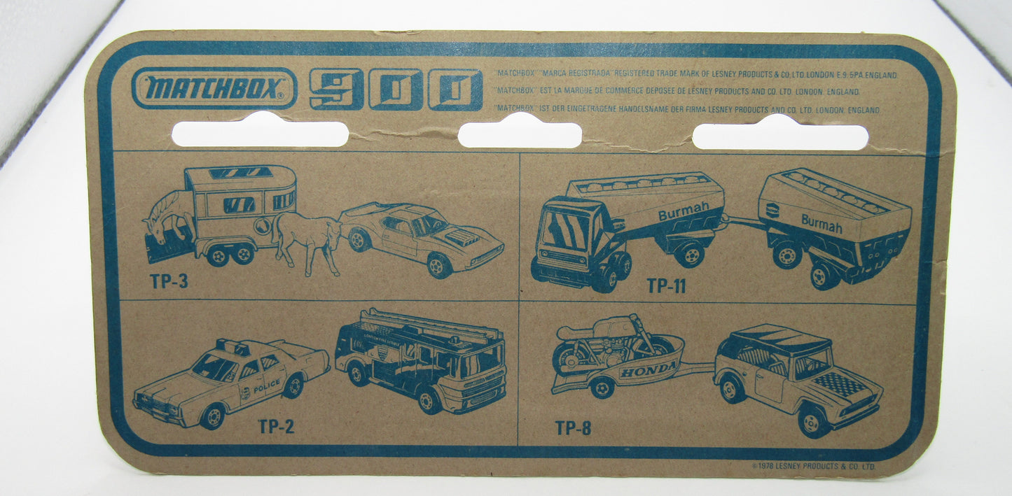 Matchbox Superfast Twin Pack TP-13 Unimog with GREEN Star & WEASEL