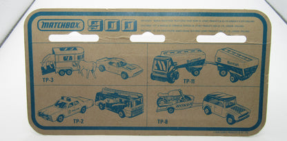 Matchbox Superfast Twin Pack TP-13 Unimog with GREEN Star & WEASEL