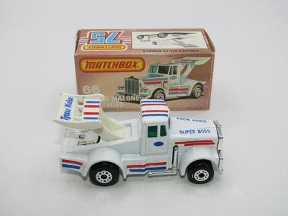 Matchbox Superfast 66D Tyrone Malone Superboss 5 Crown Airfoil