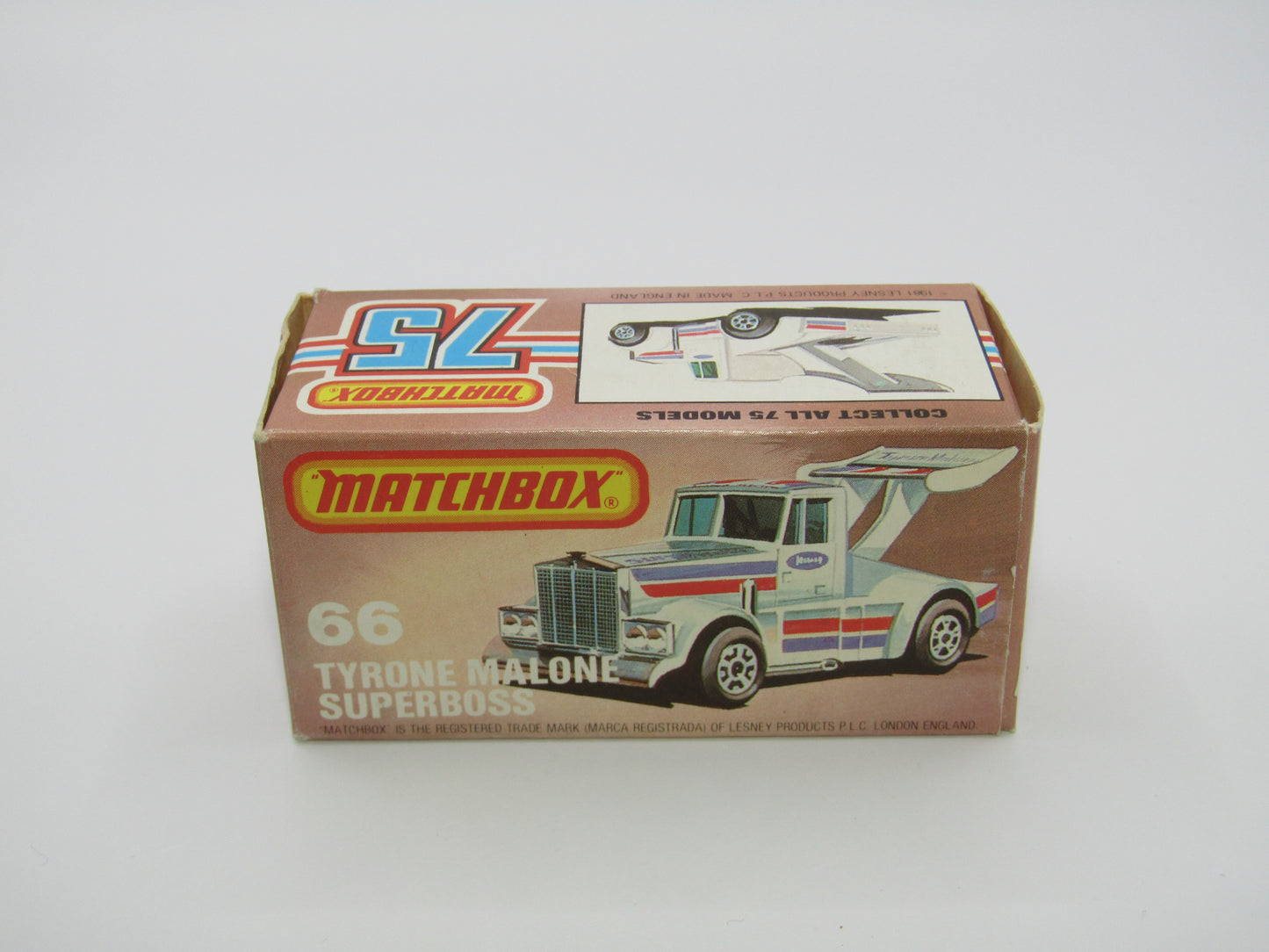 Matchbox Superfast 66D Tyrone Malone Superboss 5 Crown Airfoil