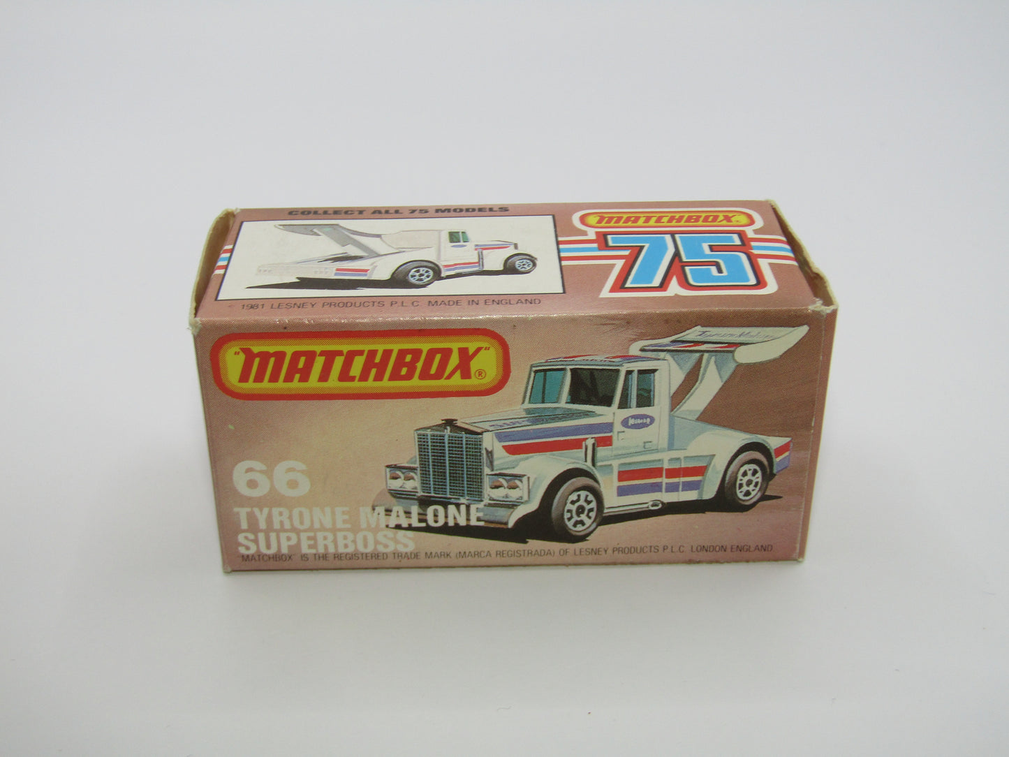 Matchbox Superfast 66D Tyrone Malone Superboss 5 Crown Airfoil