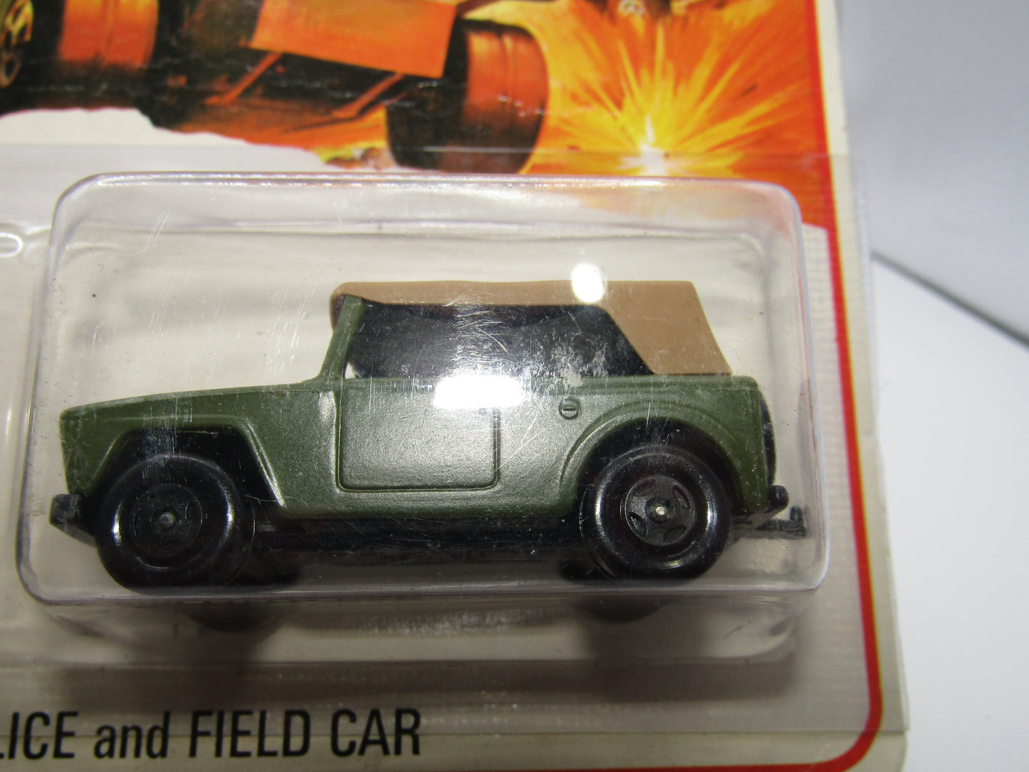 Matchbox Superfast Twin Pack TP-12 Police Patrol with 5 SPOKE Wheels & Field Car