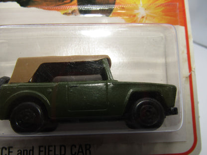 Matchbox Superfast Twin Pack TP-12 Police Patrol & Field Car both 5 SPOKE Wheels