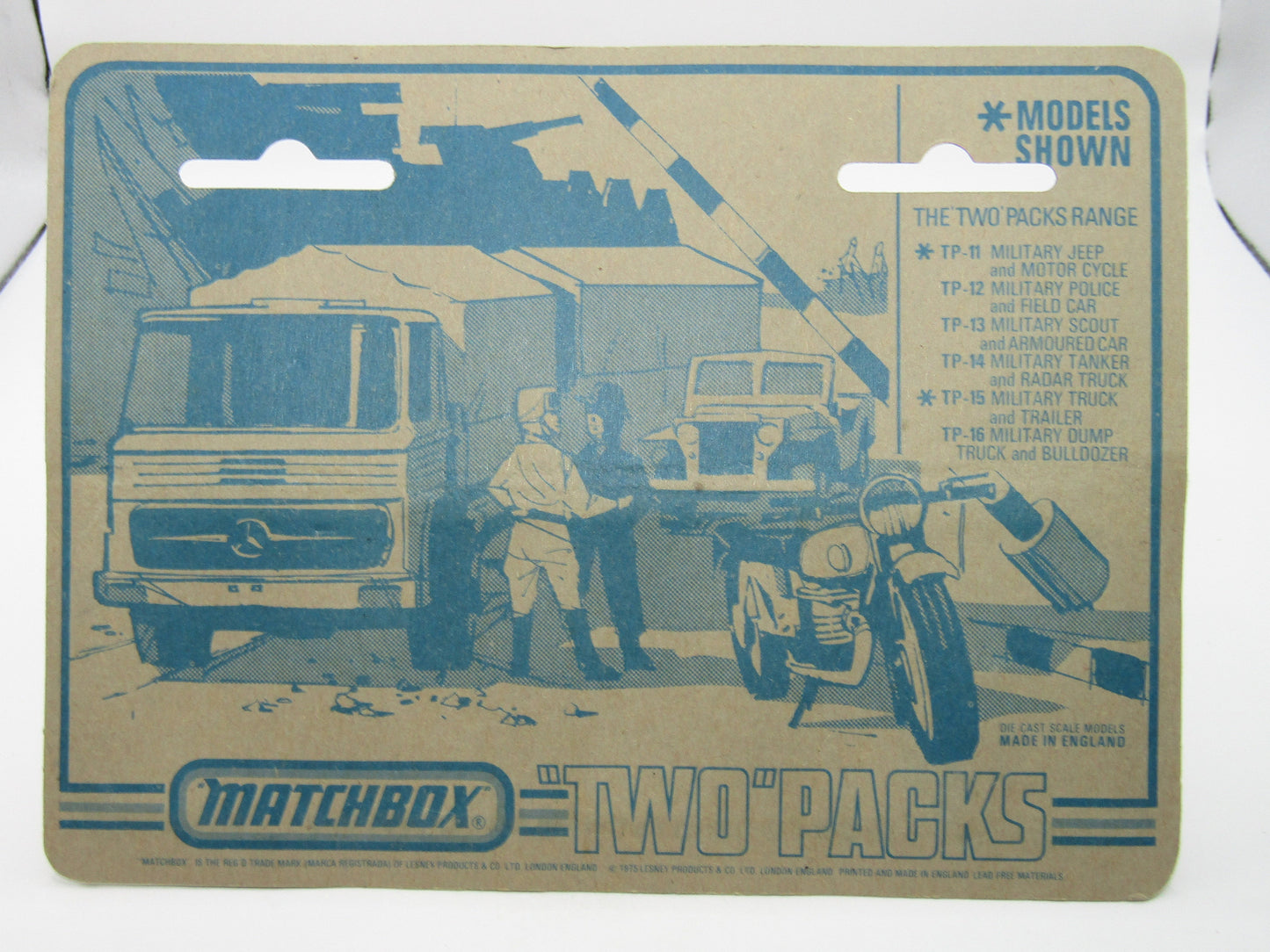 Matchbox Superfast Twin Pack TP-12 Police Patrol & Field Car both 5 SPOKE Wheels