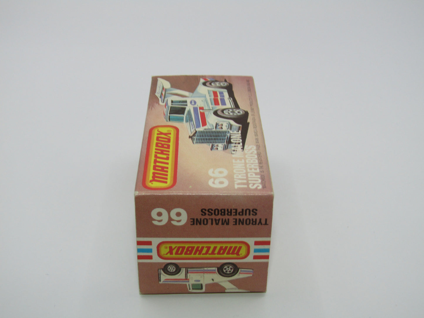 Matchbox Superfast 66D Tyrone Malone Bandag Bandit DOT DASH Wheels