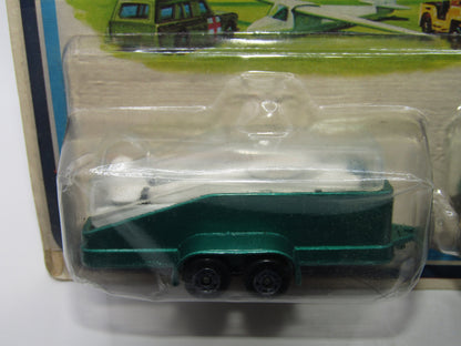 Matchbox Superfast Twin Pack TP-7 Ford Escort & Glider Trailer - No Labels