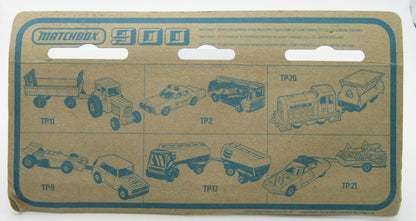 Matchbox Superfast Twin Pack TP-7 Ford Escort & Glider Trailer - No Labels