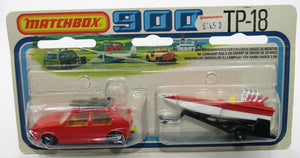 Matchbox Superfast Twin Pack TP-18 VW Golf Red CLEAR Windows LEMON Interior