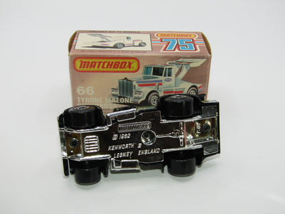 Matchbox Superfast 66D Tyrone Malone Bandag Bandit 5 Crown Front