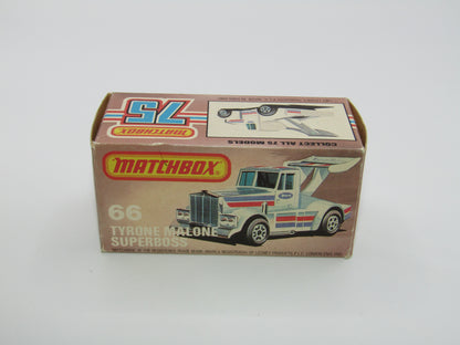 Matchbox Superfast 66D Tyrone Malone Bandag Bandit 5 Crown Front