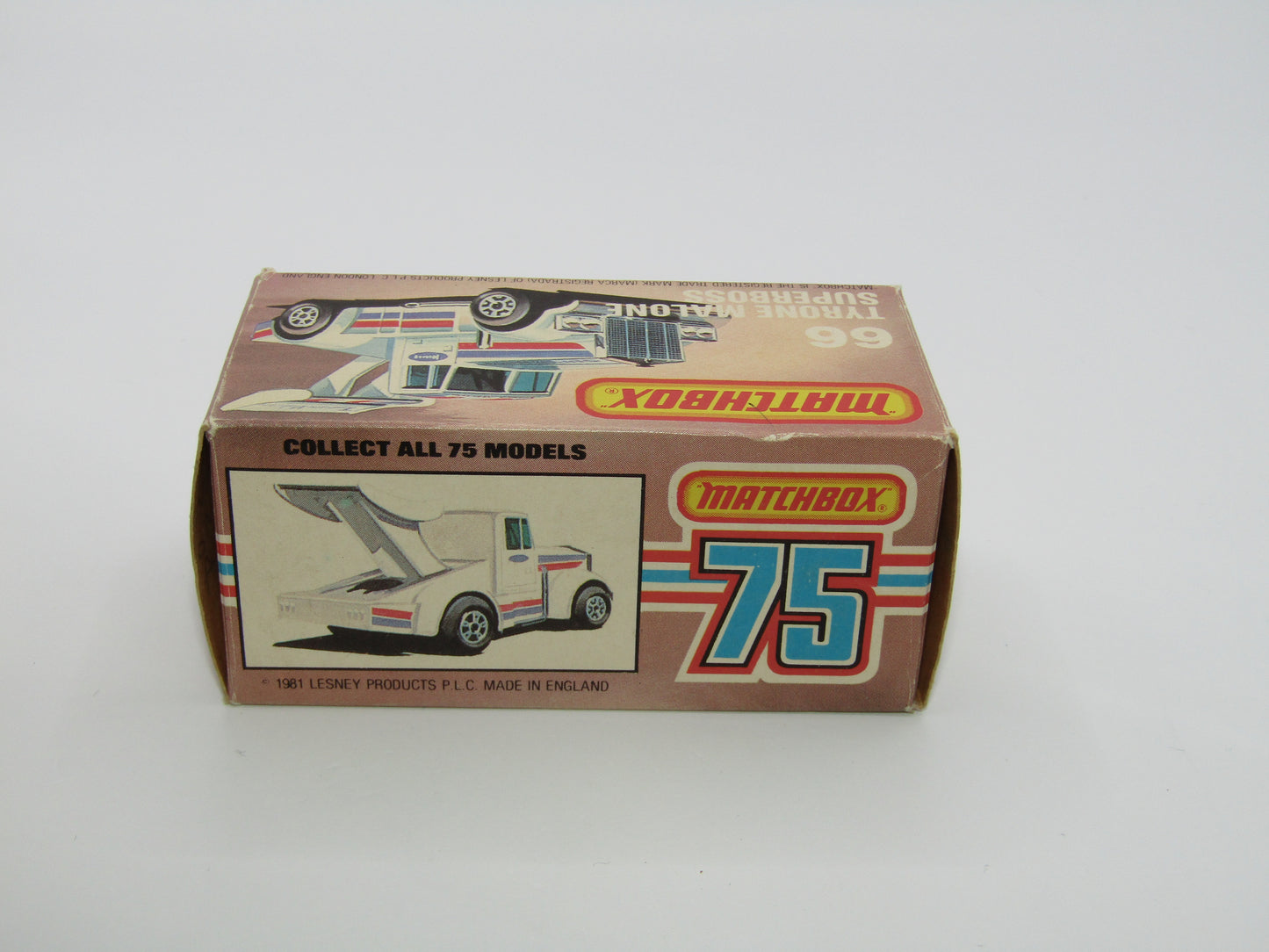 Matchbox Superfast 66D Tyrone Malone Bandag Bandit 5 Crown Front