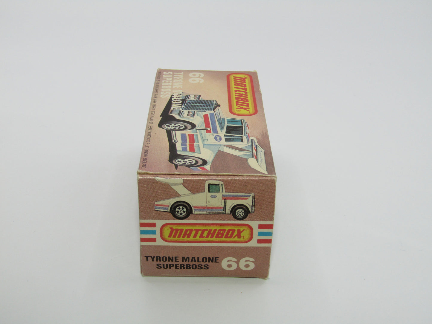 Matchbox Superfast 66D Tyrone Malone Bandag Bandit 5 Crown Front