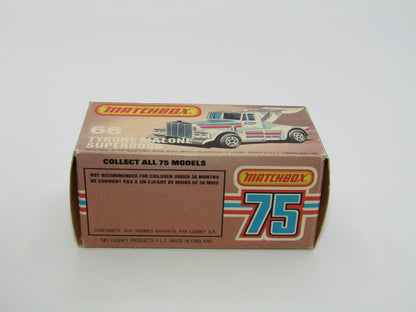 Matchbox Superfast 66D Tyrone Malone Bandag Bandit 5 Crown Front