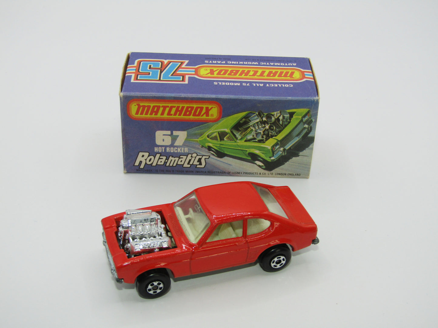Matchbox Superfast 67B Capri Hot Rocker RED