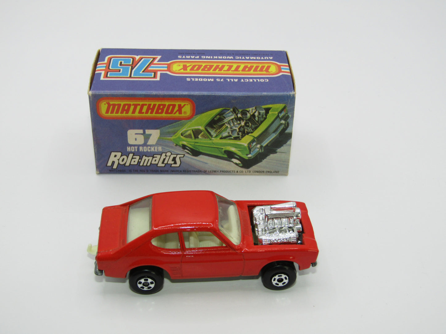 Matchbox Superfast 67B Capri Hot Rocker RED