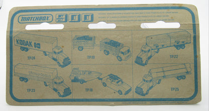 Matchbox Superfast Twin Pack TP-28 Cortina 5 ARCH Wheels & White Caravan