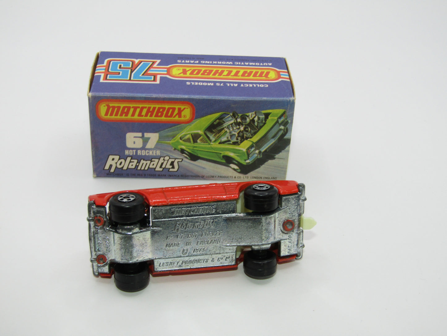 Matchbox Superfast 67B Capri Hot Rocker RED