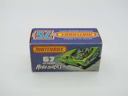 Matchbox Superfast 67B Capri Hot Rocker RED