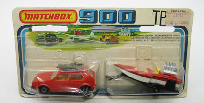 Matchbox Superfast Twin Pack TP-18 VW Golf Red CLEAR Windows YELLOW Interior