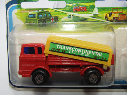 Matchbox Superfast Twin Pack TP-1 Mercedes Truck & Trailer DARK YELLOW Canopy