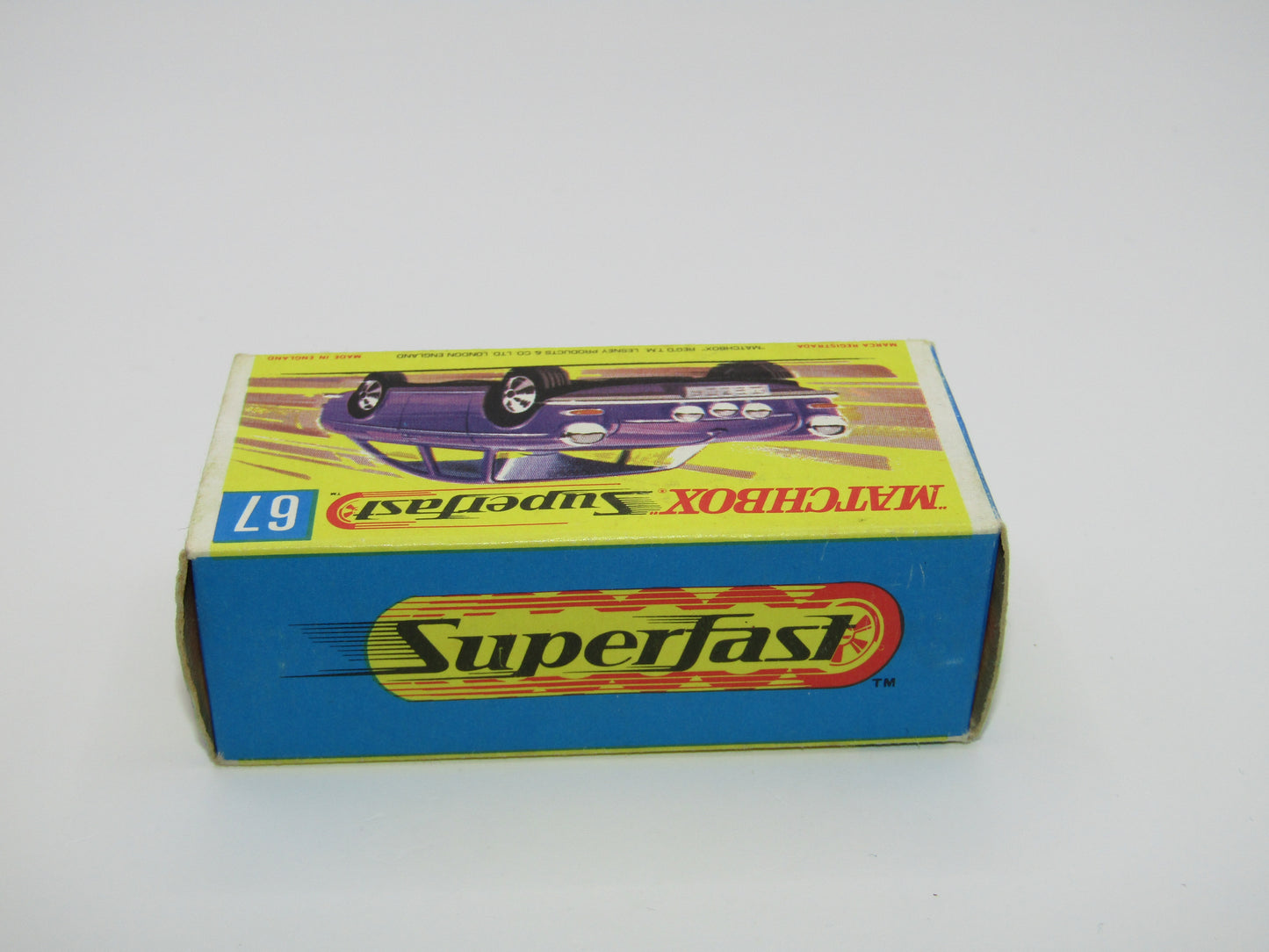 Matchbox Superfast 67A Volskswagen 1600TL Pink WIDE Wheels