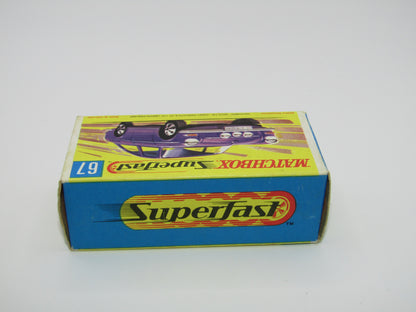 Matchbox Superfast 67A Volskswagen 1600TL Pink WIDE Wheels