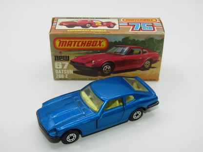 Matchbox Superfast 67C Datsun 126X DARK Metallic Blue