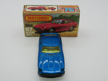Matchbox Superfast 67C Datsun 126X DARK Metallic Blue