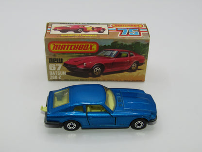 Matchbox Superfast 67C Datsun 126X DARK Metallic Blue