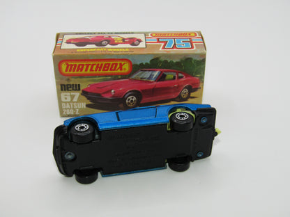 Matchbox Superfast 67C Datsun 126X DARK Metallic Blue