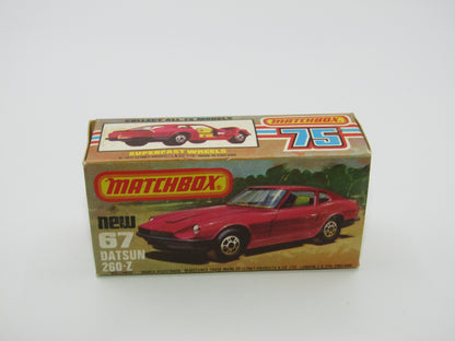 Matchbox Superfast 67C Datsun 126X DARK Metallic Blue