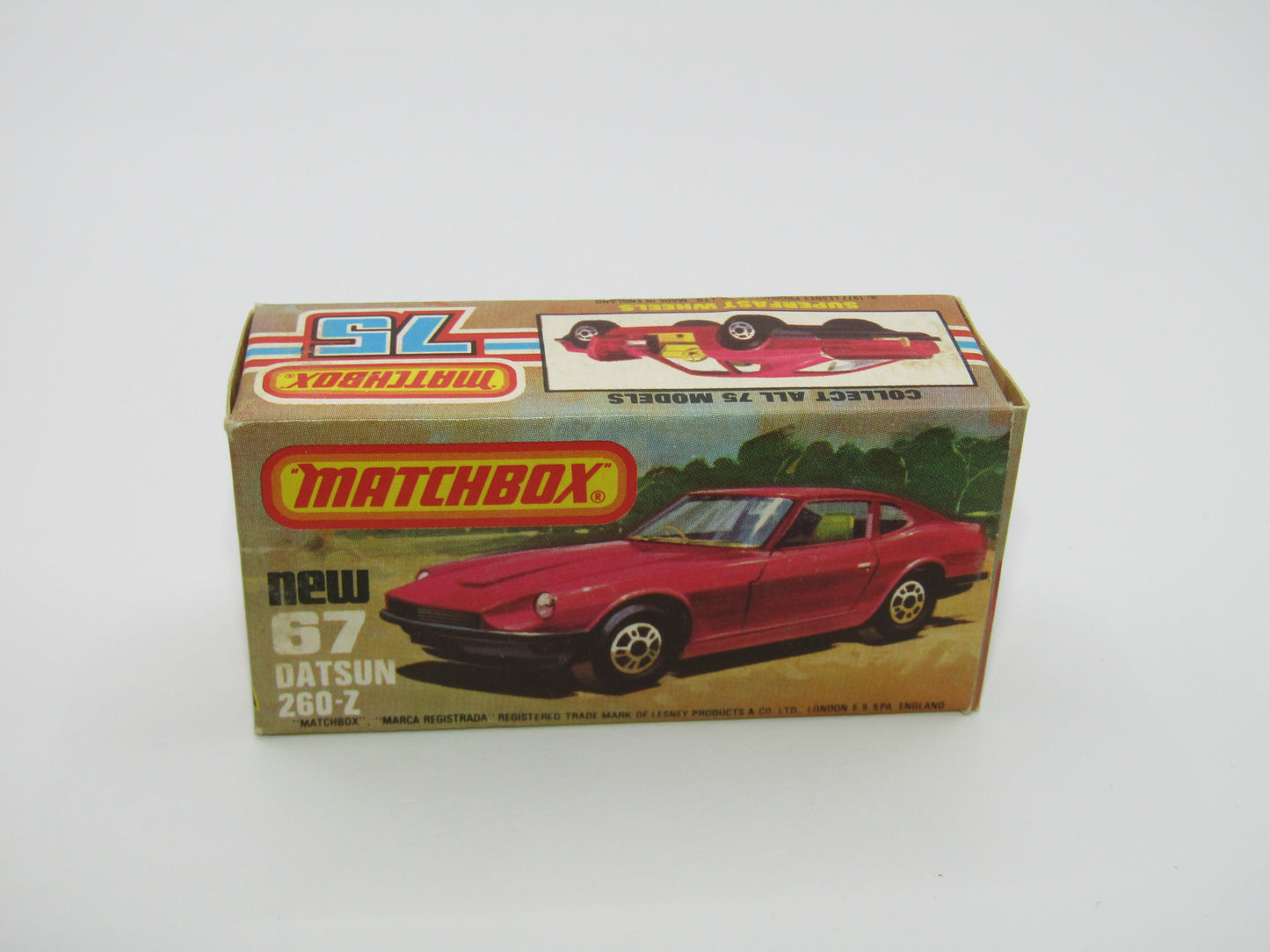 Matchbox Superfast 67C Datsun 126X DARK Metallic Blue