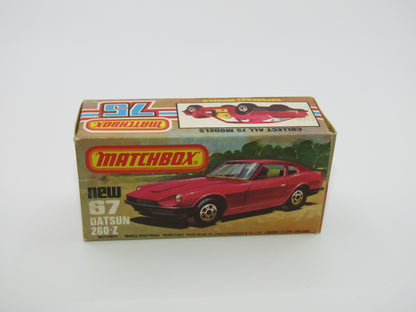 Matchbox Superfast 67C Datsun 126X DARK Metallic Blue